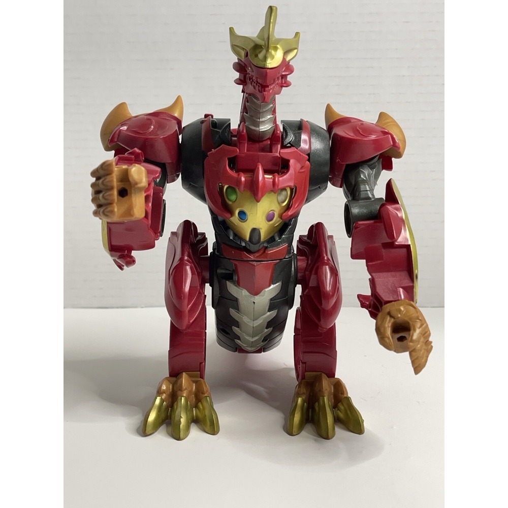 Spinmaster BAKUGAN DRAGONOID Infinity‎ Transforming Figure Large Red incomplete